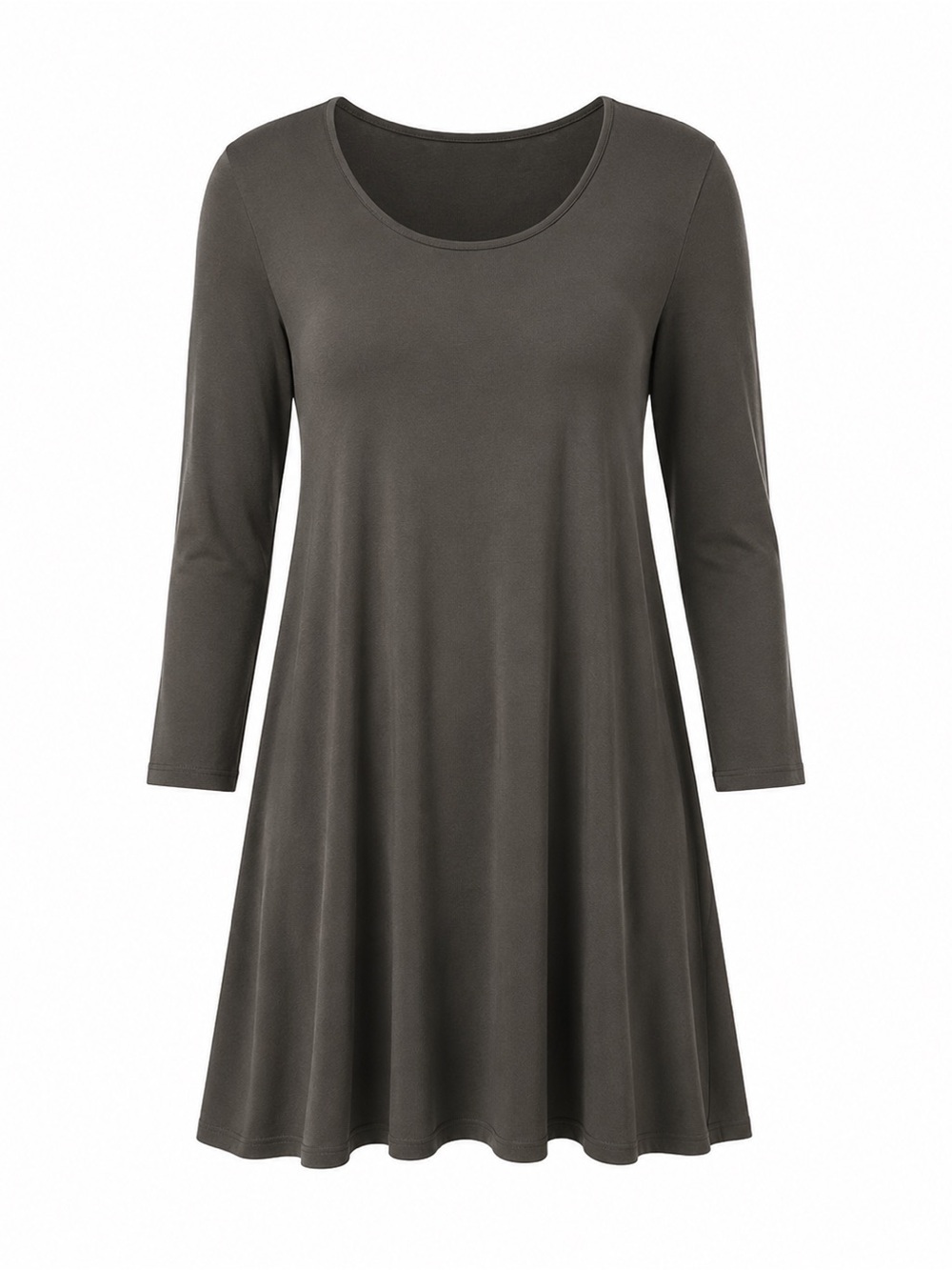 Socialite NWT olive green swing dress, medium